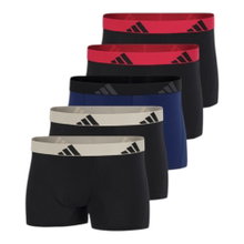 adidas Unterwäsche Boxershorts Trunk Active Flex Cotton mehrfarbig/bunt - 5 Stück
