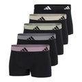 adidas Unterwäsche Boxershorts Trunk Active Flex Cotton schwarz/bunt - 5 Stück