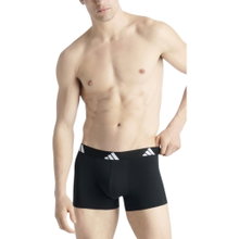 adidas Unterwäsche Boxershorts Trunk Active Flex Cotton schwarz/blau - 5 Stück