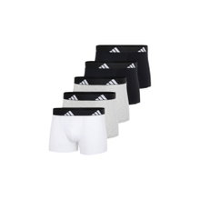 adidas Unterwäsche Boxershorts Trunk Active Flex Cotton schwarz/grau/weiss - 5 Stück