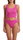 adidas Unterwäsche Crop-Top (nahtlos, Rippstruktur) pink Damen