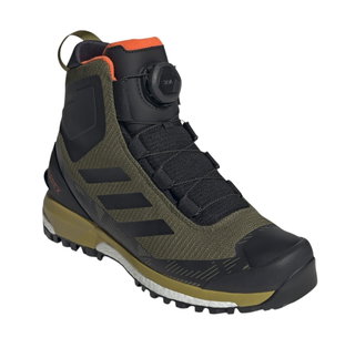 adidas Winter-Wanderschuhe Terrex Conrax BOA RAIN.Ready (PrimaLoft® Isolation) olivegrün/schwarz Herren