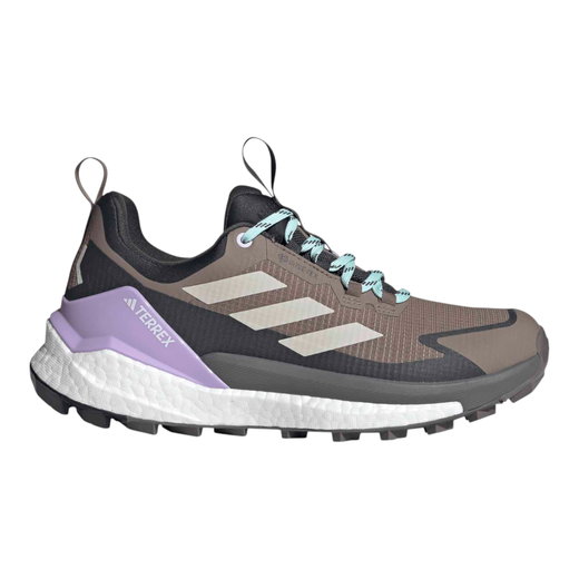 adidas Wanderschuhe Terrex Free Hiker 2.0 GTX Hiking Low (wasserdicht) braun/beige Damen