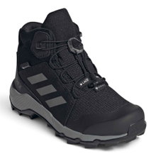 adidas Wanderschuhe Terrex GORE-TEX Mid (wasserdicht) schwarz/grau Kinder