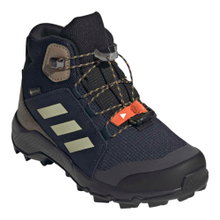 adidas Wanderschuhe Terrex GORE-TEX Mid (wasserdicht) inkblau/gelb Kinder