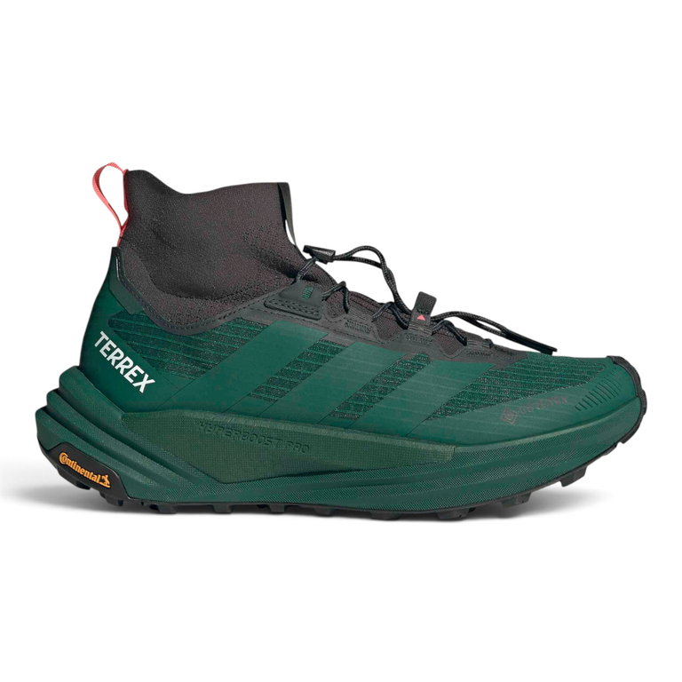 adidas buty trekkingowe Terrex Freehiker 3 Ultra GTX (system szybkiego sznurowania, konstrukcja przypominająca skarpetę, wodoodporne) ciemnozielony/czarny męskie