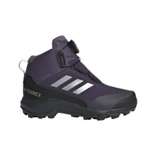 adidas Terrex Winter Boa Mid Rain.RDY (waterproof) purple children's winter hiking shoes
