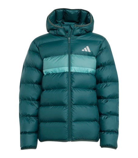 adidas Winter Jacket J SD (warm, synthetic insulation) aurora ivy green children