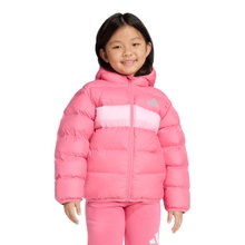 adidas Winter Jacket LK SD (warm, synthetic insulation) pink toddlers girls