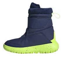 adidas Winterstiefel Winterplay C (Klettverschluss) 2024 dunkelblau/grün Kinder