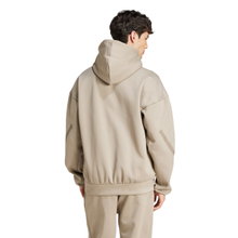 adidas Z.N.E. Zip Hoodie (Cotton/Polyester) beige Men's
