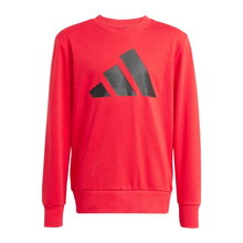 adidas Essentials Jogger Tracksuit (Cotton Blend) red/black children