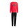 adidas Essentials Jogger Tracksuit (Cotton Blend) red/black children