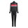 adidas Trainingsanzug Seasonal Essentials Tiberio 3-Streifen schwarz/weiss/rot Kinder