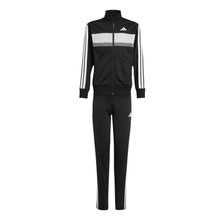 adidas Tracksuit Seasonal Essentials Tiberio 3-Stripes black/white/grey children