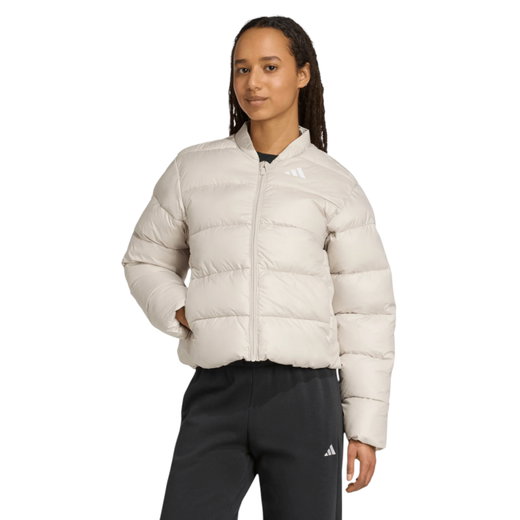 adidas zimowa kurtka puchowa Essentials CLIMAWARM beżowa damska