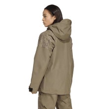 adidas Skijacke Terrex Xperior Hybrid PRIMEKNIT CLIMAPROOF+ (wasserdicht) braun Damen