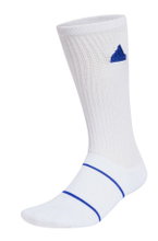 adidas Sports Socks Crew Cushioned Slouchy white/blue - 1 Pair