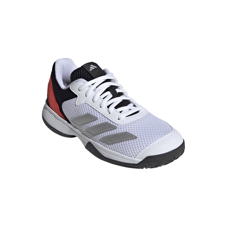 adidas Courtflash Allcourt tennis shoes white/black boys
