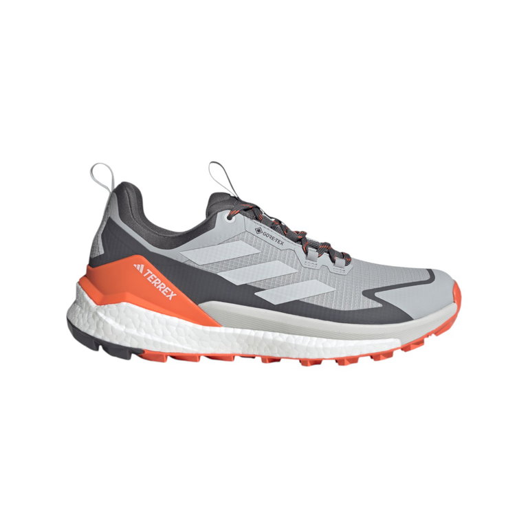 adidas buty trekkingowe Terrex Free Hiker 2.0 GTX (Speed-Hiking, wodoodporne) szare/pomarańczowe męskie
