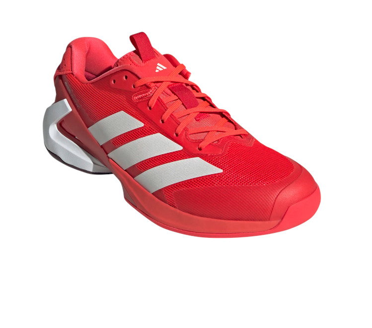 adidas tennis shoes adizero Ubersonic 5 Allcourt/lightweight red/white men's