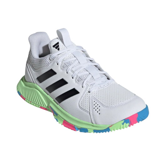 adidas Indoor Court Shoes Court Flight white/multi-coloured Ladies