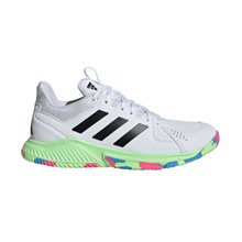 adidas Indoor Court Shoes Court Flight white/multi-coloured Ladies