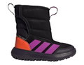 adidas Winterstiefel Winterplay C (warm, futter) schwarz/violett/orange Kleinkinder
