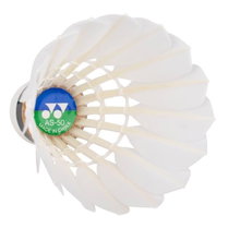 Yonex Piłki do badmintona Aerosensa 50 Premium-pióro gęsiego białe puszka 12 szt.