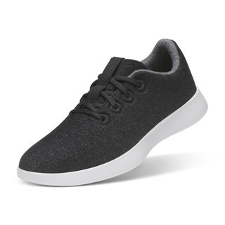 buty allbirds Sneaker Wool Runner NZ (wełna merino) czarno-białe męskie