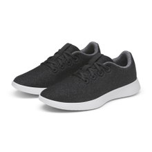 allbirds Sneaker Wool Runner NZ (Merinowolle) schwarz/weiss Herren