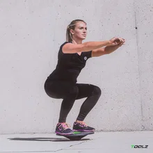 TOOLZ Balance Board (für Gleichgewichtstraining) schwarz