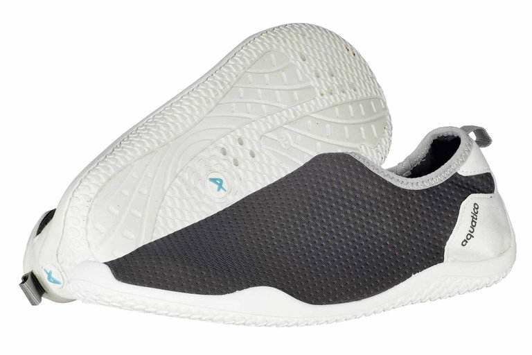 Ballop Aquaschuhe Aquatico Creek (water shoes, flexible functional shoe, anti-slip sole) grey