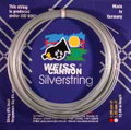 WeissCannon Tennissaite Silverstring (Haltbarkeit+Power) silber 12m Set