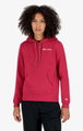 Champion Kapuzenpullover (Hoodie gefüttert) American Classic kleiner Logo Schriftzug magentarot Damen