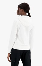 Champion Kapuzenpullover (Hoodie gefüttert) American Classic kleiner Logo Schriftzug weiss Damen