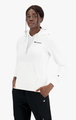 Champion Kapuzenpullover (Hoodie gefüttert) American Classic kleiner Logo Schriftzug weiss Damen