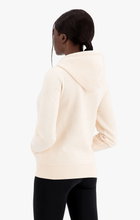 Champion Kapuzenpullover (Hoodie) American Classic Graphic Logo Schriftzug gelb Damen