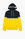 Champion Kapuzenpullover im Farbblockdesign mit doppelter Logopaspel gelb Herren