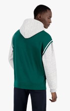 Champion Kapuzenpullover (Baumwoll-Hoodie) kontrastfarben mit kleinem Logo grün Herren