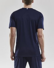 Craft Sport T-shirt (Jersey) Squad Solid - loose fit, quick-drying - navy blue Men