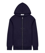 distorted people Kapuzenpullover Classic Raglan Zip Hoodie nachtblau Herren
