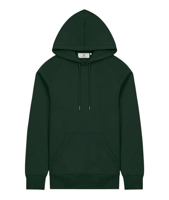 distorted people Kapuzenpullover Classic Raglan Hoodie pinegrün Herren
