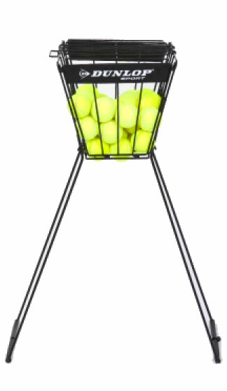 Dunlop Ballkorb zusammenklappbar (für maximal 70 Bälle)
