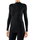 Falke Funktionsunterwäsche Langarmshirt Maximum Warm Half-Zip - schwarz Damen