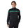 Fila Freizeit-Sportjacke Sagano (Sweatjacke, 100% Polyester) Full Zip - schwarz Herren