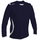 GECO Sport-Langarmshirt Levante (100% Polyester) dunkelblau/weiss Herren