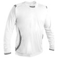 GECO Sport-Langarmshirt Levante (100% Polyester) weiss/silber Kinder