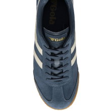 Sneaker Gola Harrier Suede-Leder granatowy/biały męski