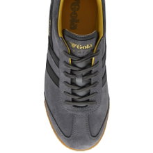 Sneaker Gola Harrier zamszowo-skórzane szare/czarne/żółte męskie